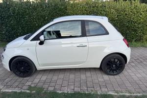 Fiat 500 pop hybrid bianca