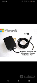 Alimentatore caricatore per Microsoft surface