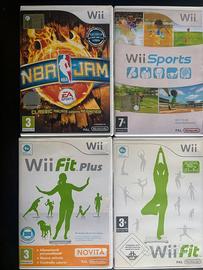 Lotto giochi originali console Nintendo Wii