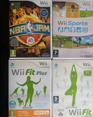 Lotto giochi originali console Nintendo Wii