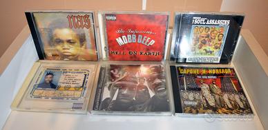 CD Hip Hop 90s prime stampe: Nas, Mobb Deep, 2Pac