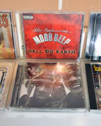 CD Hip Hop 90s prime stampe: Nas, Mobb Deep, 2Pac