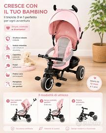 Passeggino Triciclo Kinder Kraft