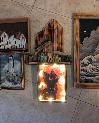 DECORAZIONI IN LEGNO LOTTO