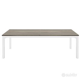 Scrivania ufficio/studio 2 computer (disp 8 unità)