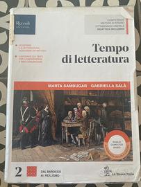 9788822192257 tempo di letteratura 2