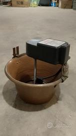 Paiolo per polenta con mestolo elettrico