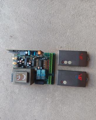 Scheda elettronica mizar 6 più ricevente più 2 tel
