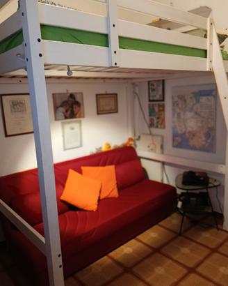 Letto IKEA stora + divano Mondo convenienza