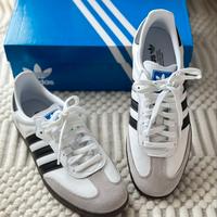 Adidas Samba OG Cloud White Core Black (Uomo)