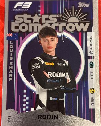 Stars Of Tomorrow Louis Sharp Topps 2025