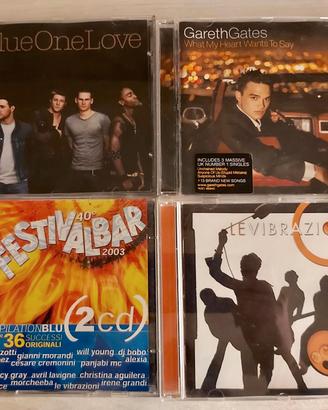 CD artisti vari, compilations, singoli