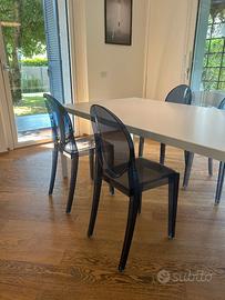 N. 4 SEDIE KARTELL "VICTORIA GHOST"