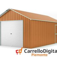 Baracca cantiere 438x724 saracinesca legno chiaro