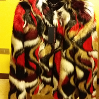 Pelliccia ecologica Trussardi nuova