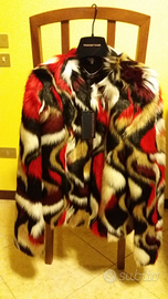 Pelliccia ecologica Trussardi nuova