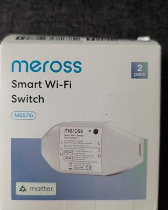 Meross Interruttore WiFi Matter, 16A Smart