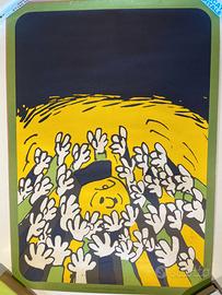 Poster Vintage Peanuts Charlie Brown 1976