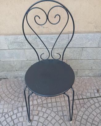 Sedia romantica esterno