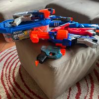 NERF in blocco con munizioni