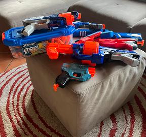 NERF in blocco con munizioni