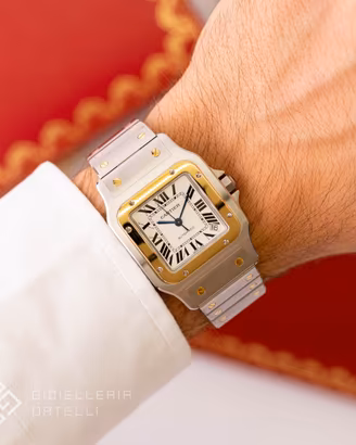 Cartier Santos Galbée Gold/Steel_W20099C4_Full