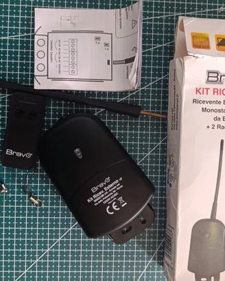 Kit Ricevente Bravo 433 da esterno  2 telecomandi
