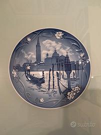 Piatto da parete in porcellana Royal Copenhagen