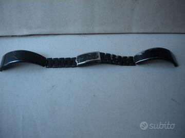 Seiko bracciale acciaio nero B695 Japan vintage