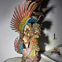Scultura Monumentale Bali - Garuda su Naga - H 130