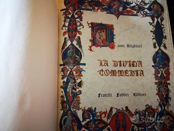 Divina commedia di Dante Alighieri 