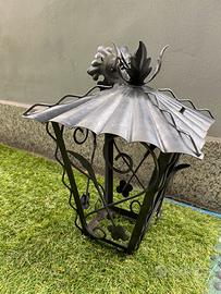 Lampada da esterno in ferro