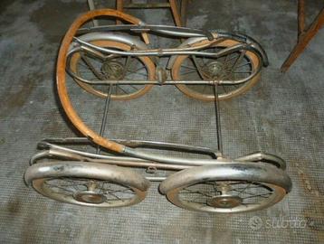 carrozzina vintage Giordani,modello isabella, blu,
