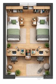 Posto letto in zona Marconi