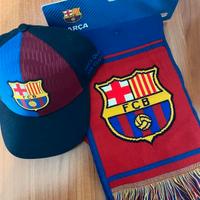 Sciarpa e Cappello del Barcellona FC