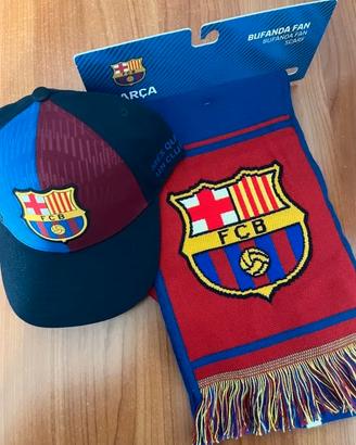 Sciarpa e Cappello del Barcellona FC