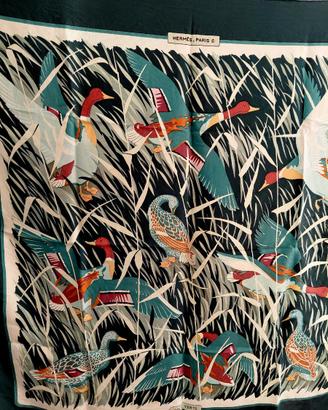 Hermes vintage foulard seta
