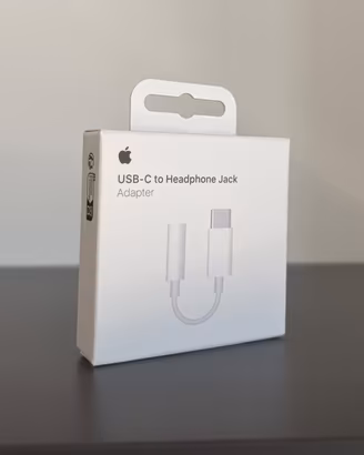 Apple Adattatore Originale da TypeC a Jack 3,5mm