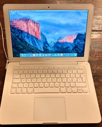 MacBook Bianco Unibody - 4GB El Capitan