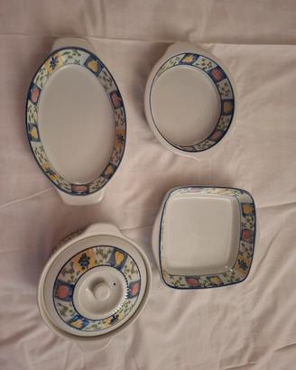 Set ceramica 4 pezzi