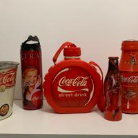 Coca-Cola borracce,secchiello in latta,ecc..