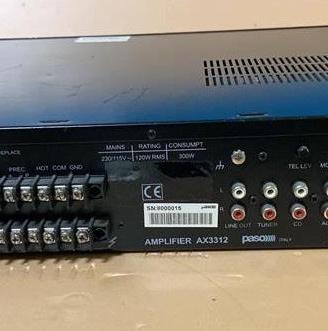 Amplificatore Paso AX3312 120W