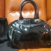 BORSA RICHMOND DONNA A  BAULETTO IN VERNICE NERA