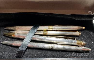 Penne da collezione marca delta in argento