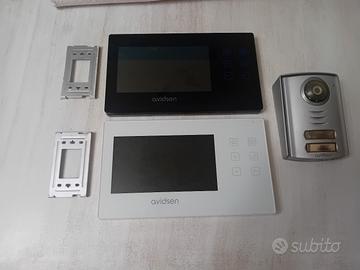videocitofono bifamiliare avidsen