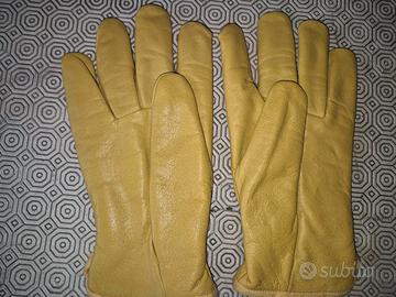 Guanti in pelle uomo misura M