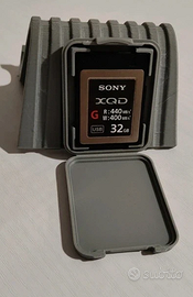 Scheda di memoria Sony XQD 32GB Serie G 440MB/s