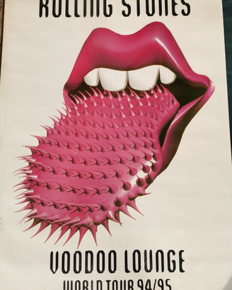 Poster Locandina Rolling Stones Tour 1994/95