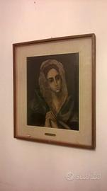 Quadro con riproduzione (da El Greco)