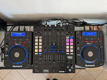 Setup completo DJ | 1 Mixer 4 canali + 2 CDJ